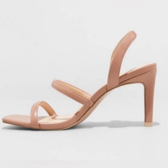 A New Day Women's Stiletto Nala 3.5” Stiletto Heel Pink/Camel Brown Size… - Picture 2 of 7